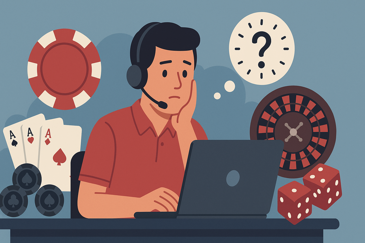 How long should casino customer support take to reply