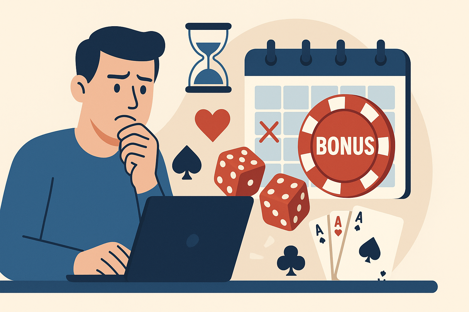 What happens if you dont use your casino bonus in time