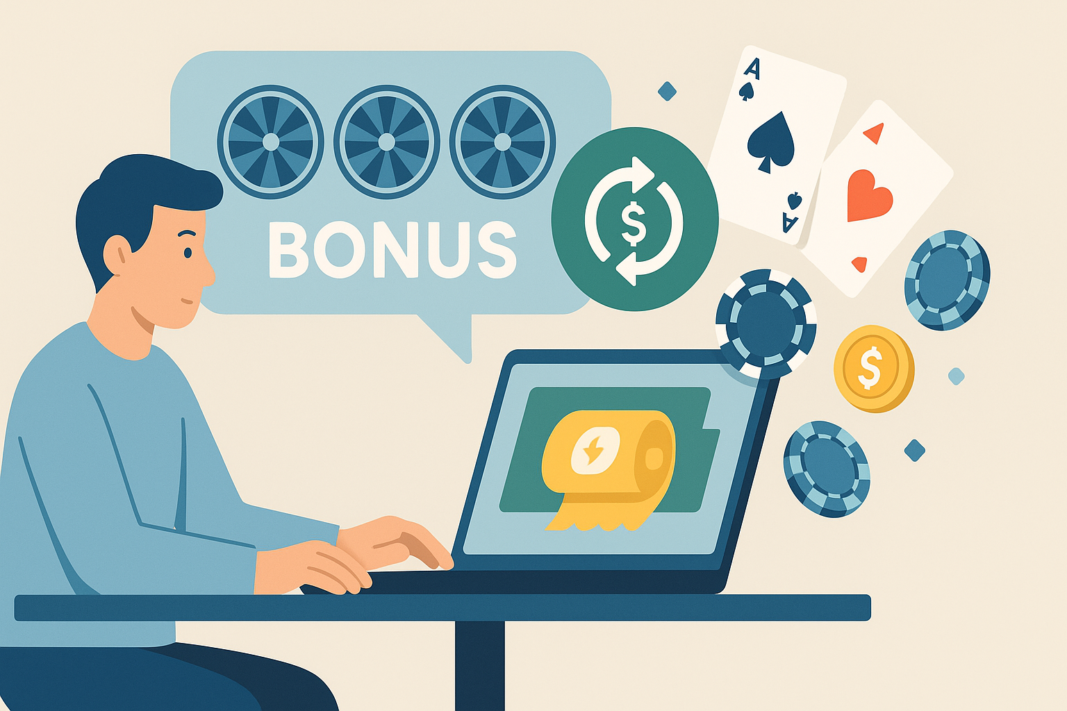 How does a reload bonus work at online casinos