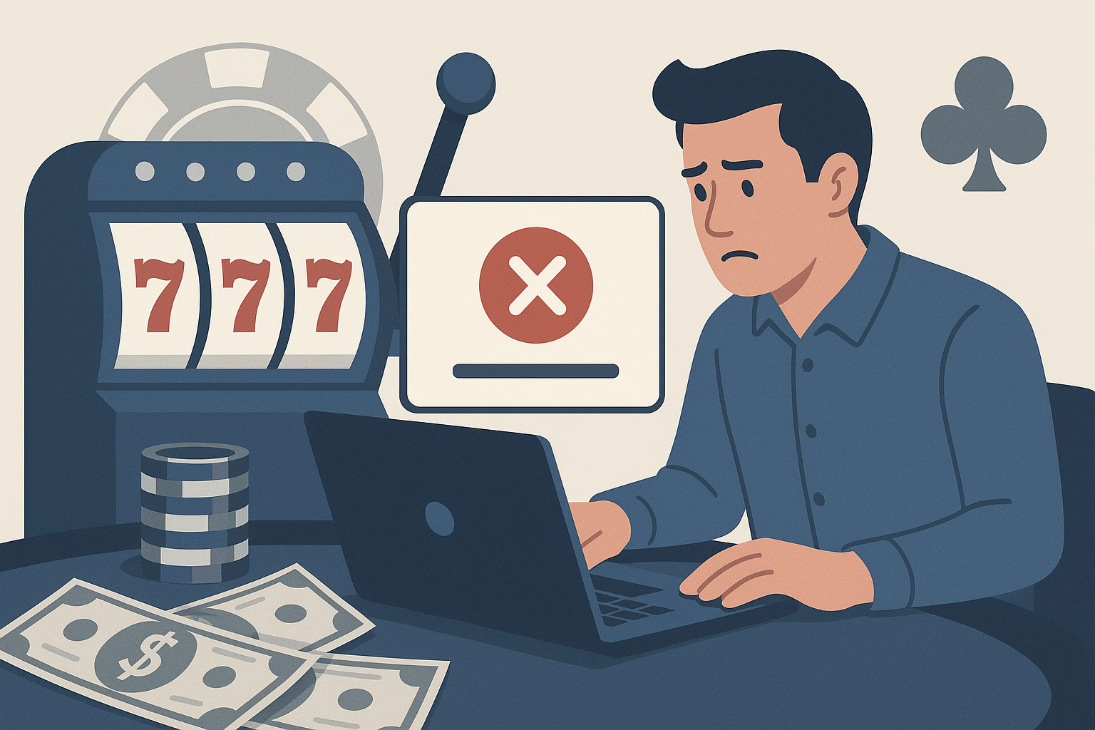 What happens if a casino withdrawal is declined
