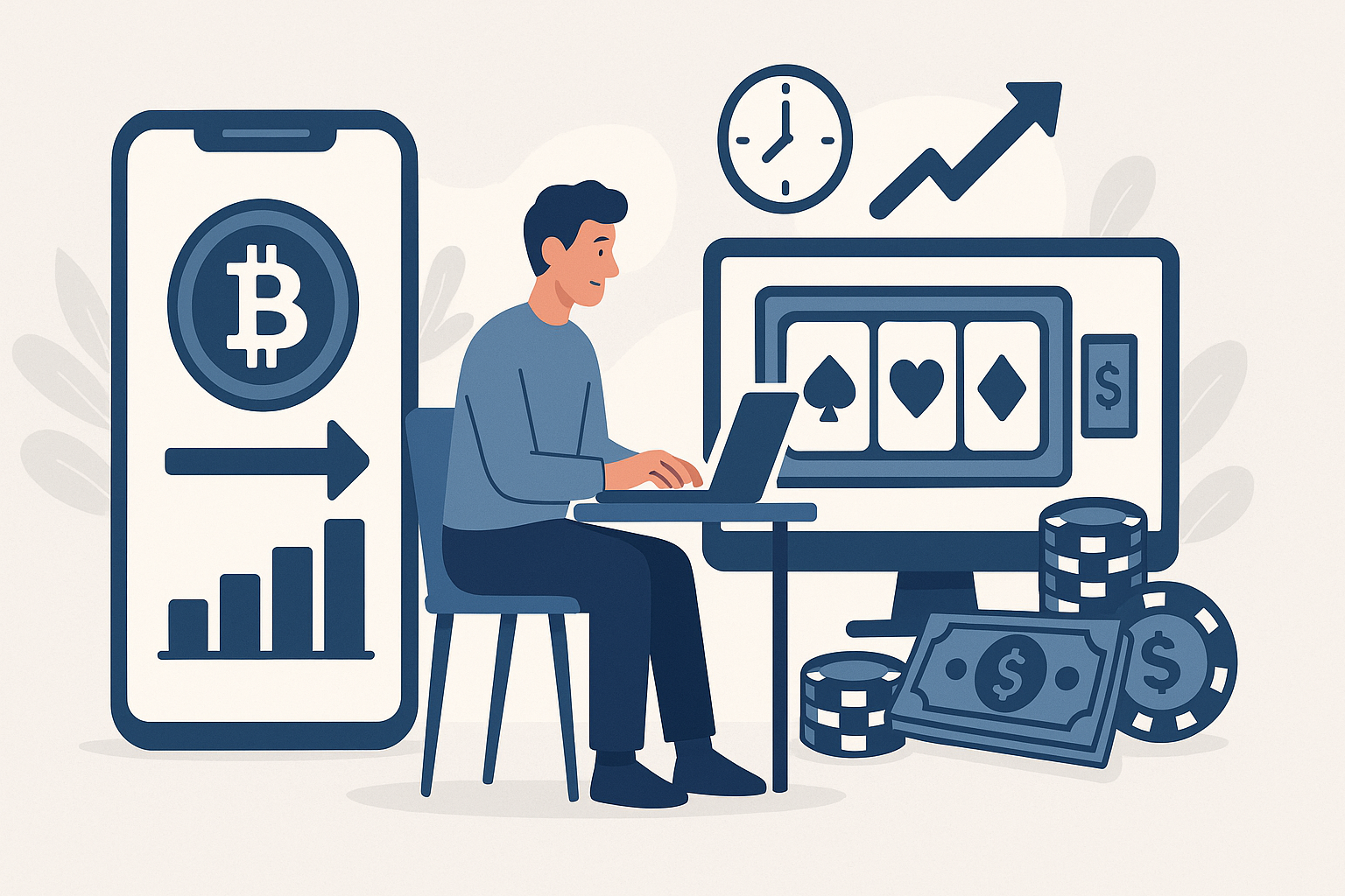 Does using crypto speed up casino withdrawals
