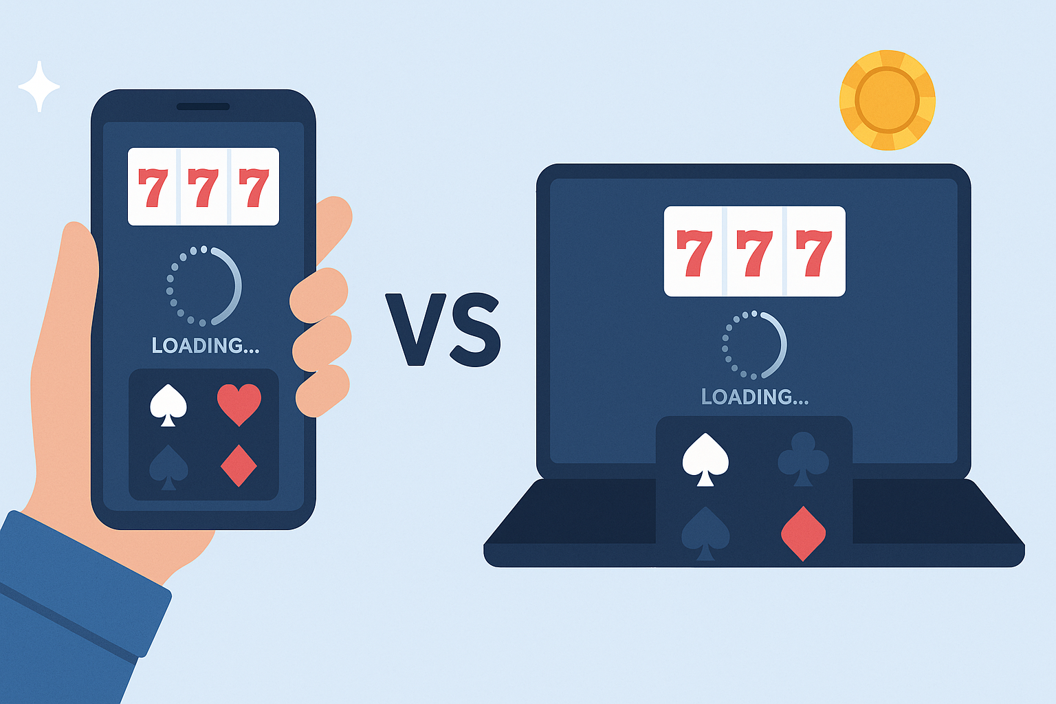 Casino app vs desktop site which loads faster