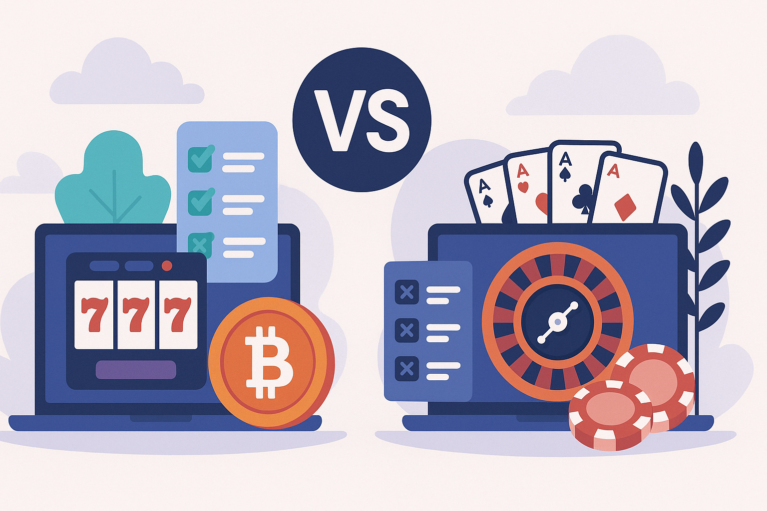Crypto casino vs traditional online casino pros and cons